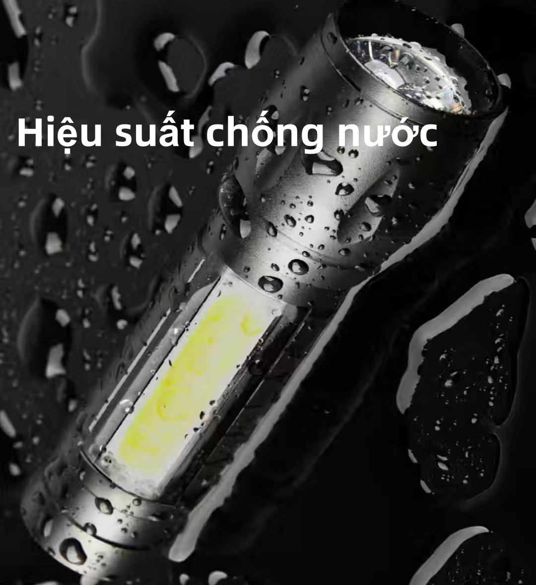 Đèn Pin mini Siêu Sáng Cao Cấp Có Zoom
