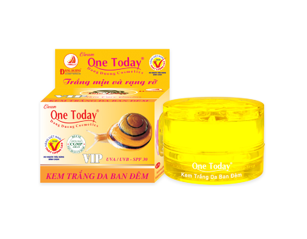 Kem One Today trắng da ban đêm