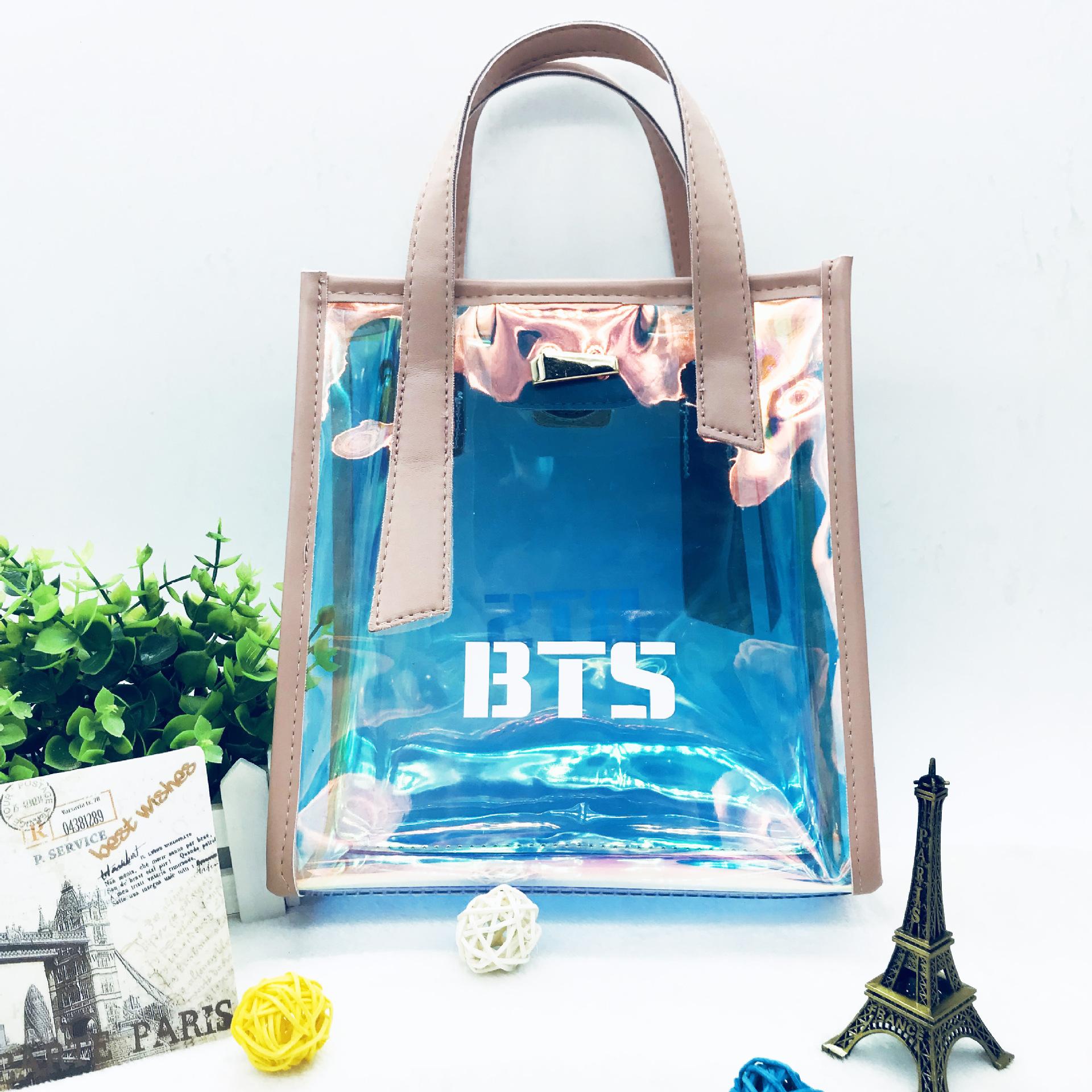 Túi xách hologram BTS đầy màu sắc