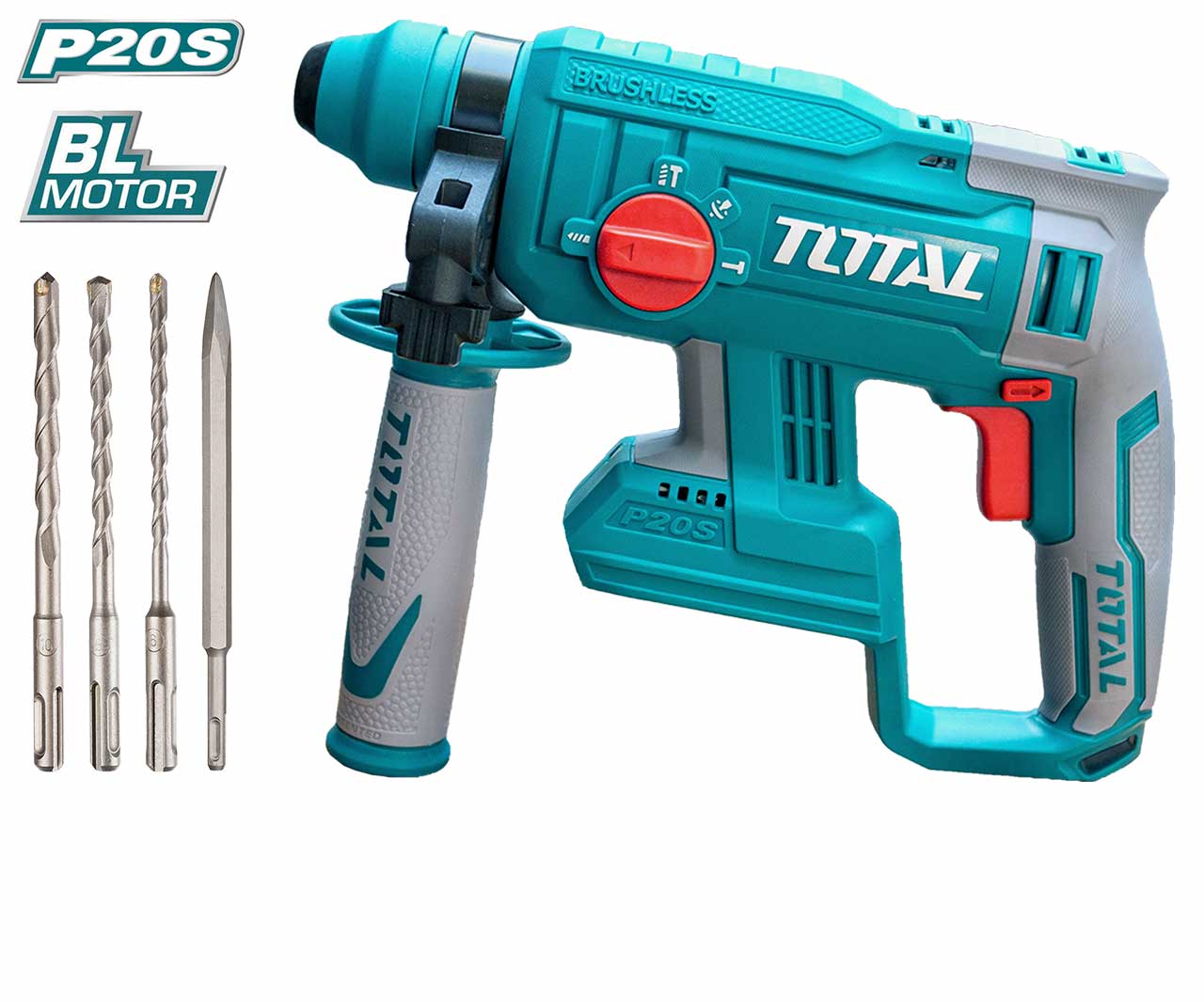 Máy khoan đục bê tông dùng pin Total TRHLI2201