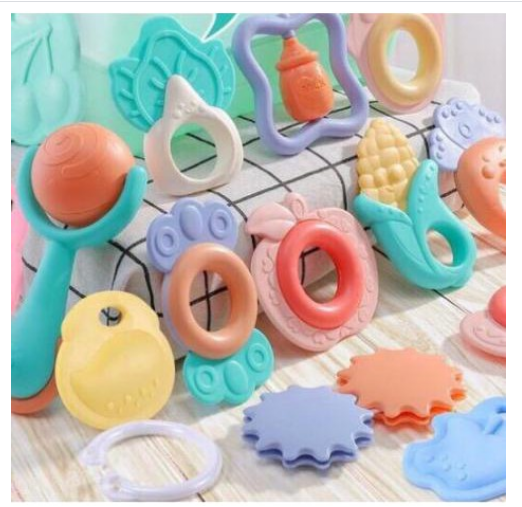 Bộ đồ chơi gặm nướu 10 món cho bé