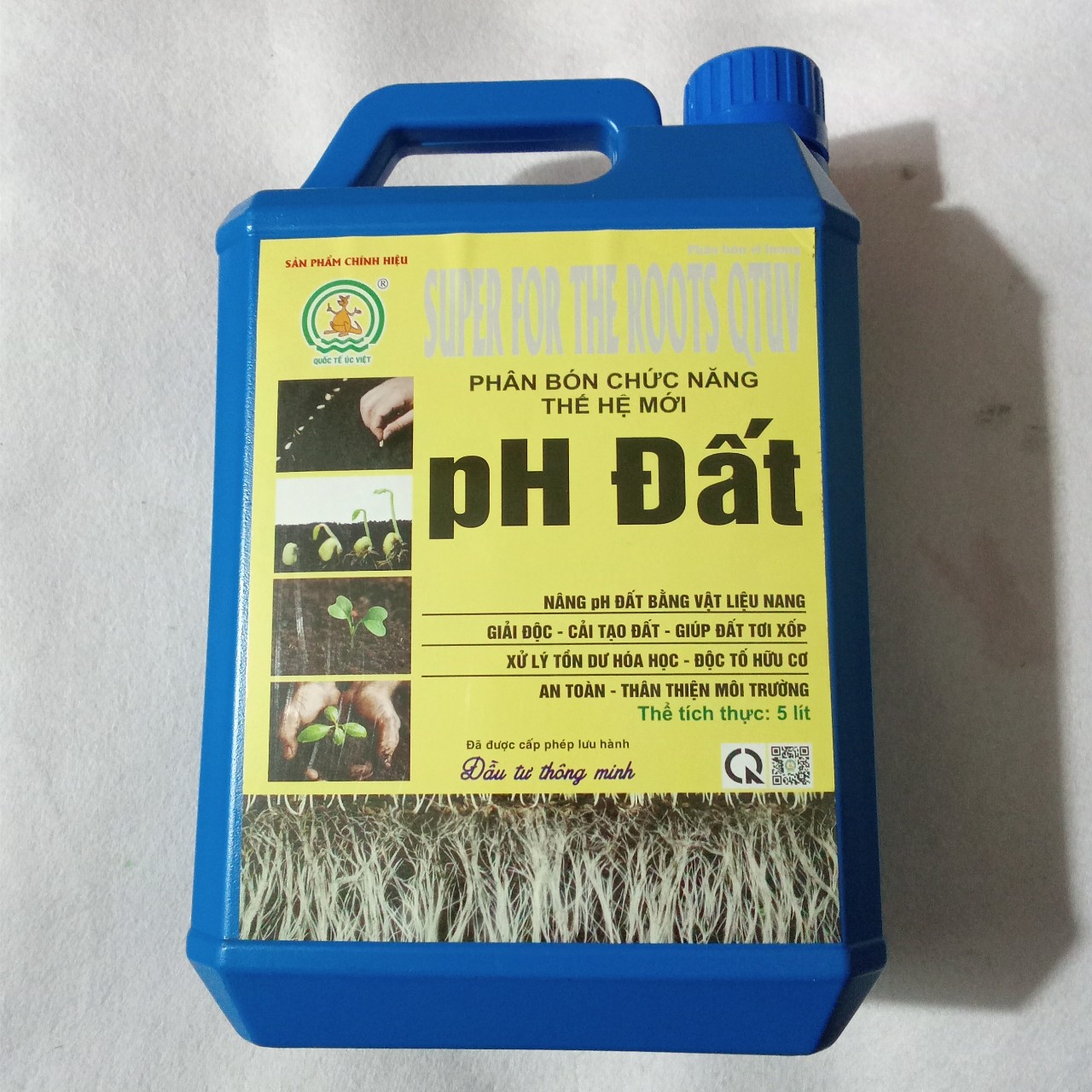 Phân bón chức năng thế hệ mới ph đất can 5 lít giá tiết kiệm