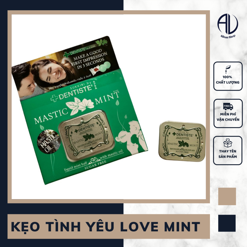 Kẹo Ngậm Tình Yêu Love Mint Thái Lan (Hộp 20 Viên) nhập khẩu