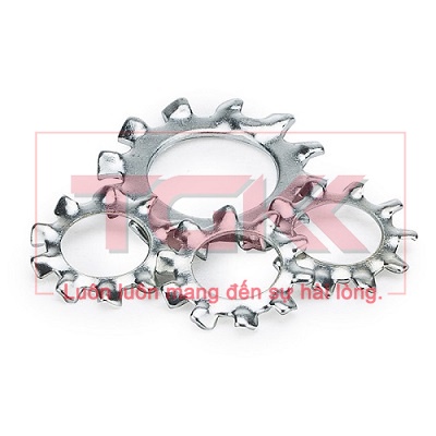 Long đen răng cưa ngoài mạ kẽm M18-M24