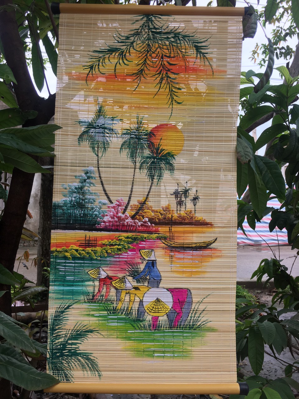 Tranh mành tre