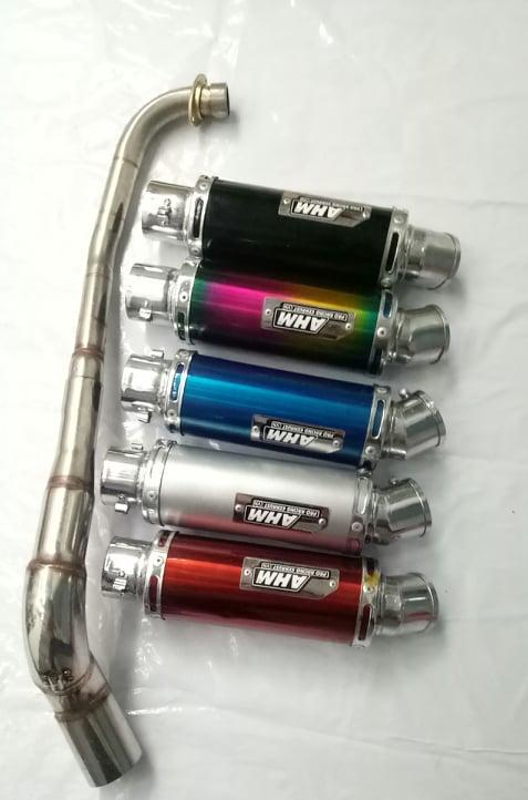Pô AHM  full cổ  2 khúc lắp các  dòng xe sirius-jupiter.