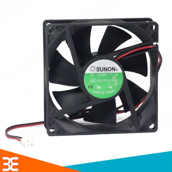 Quạt Tản Nhiệt Sunon 8x8x2.5cm 12VDC-0.19A