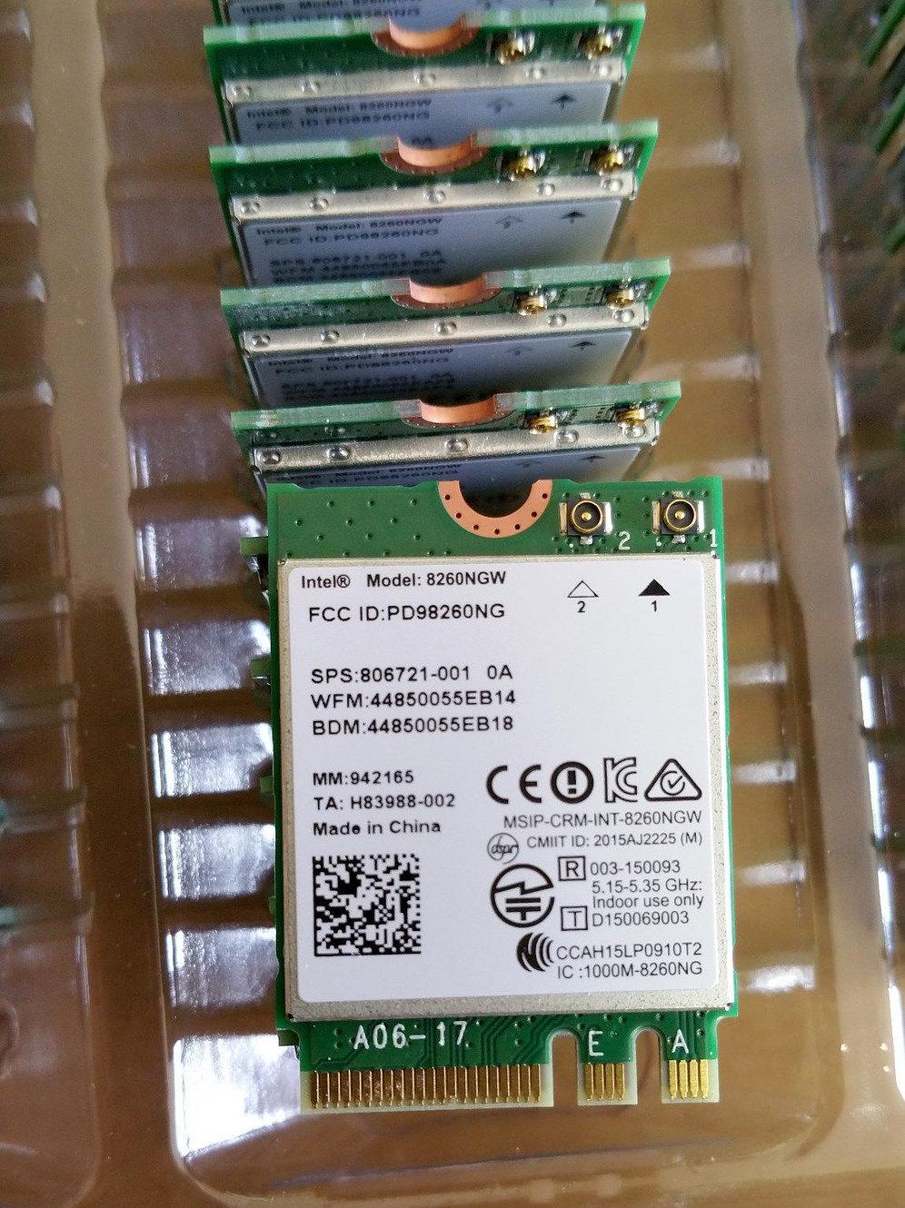 Card WiFi Laptop Intel 8260 NGW chuẩn AC có Blueooth (intel 8260ac)