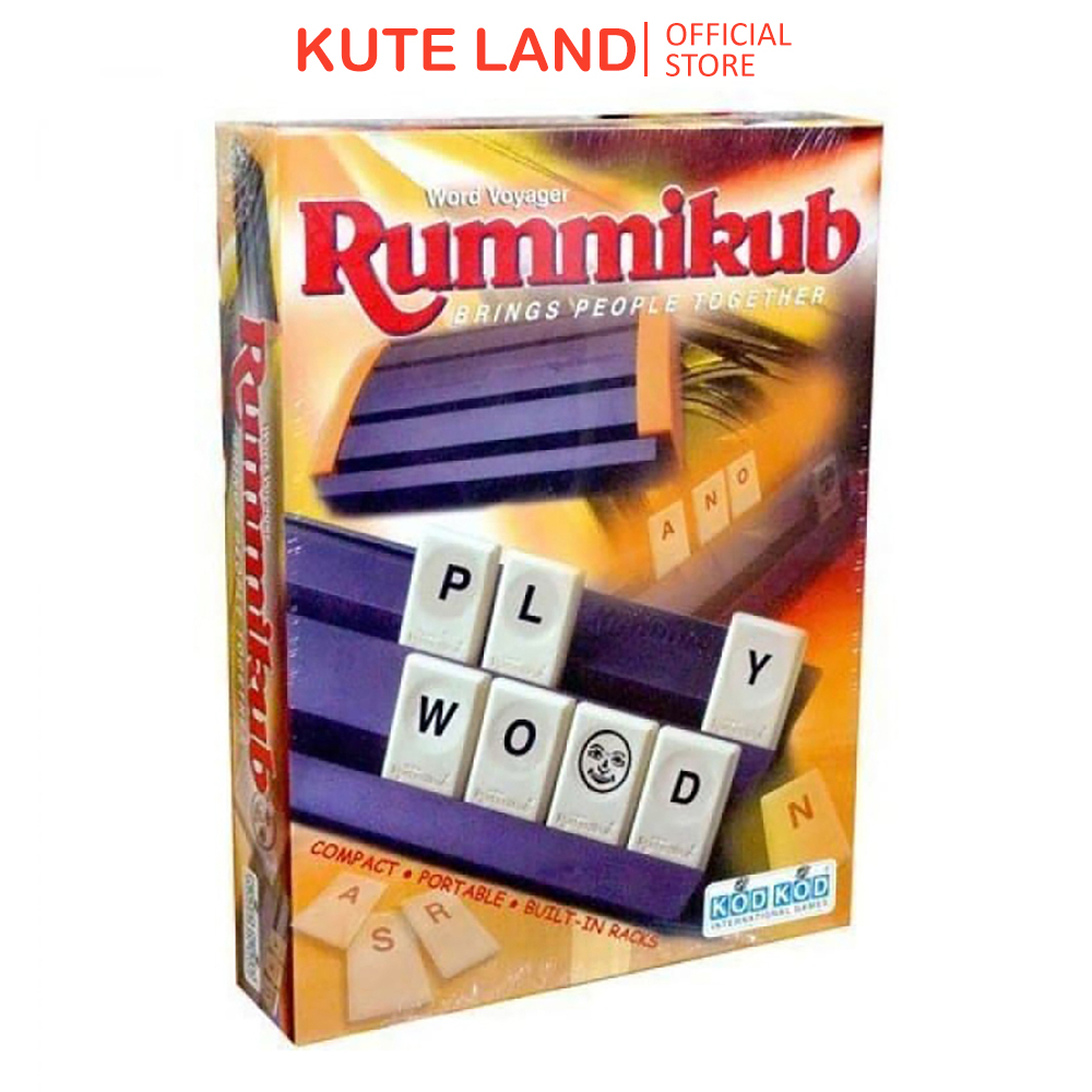Board game Rummikub Bộ trò chơi Rummy Mạt chược Israel với bảng số nhựa Digital Game