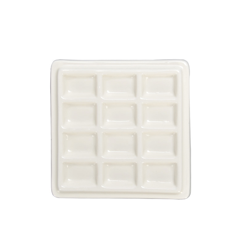 Palette sứ pha màu schmincke (12 ô)
