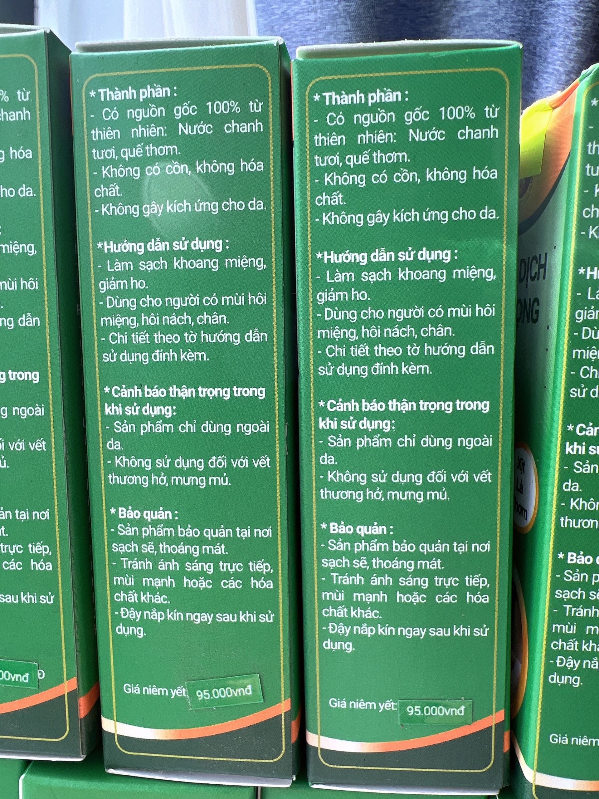 Xịt Họng thảo dược Throat spary