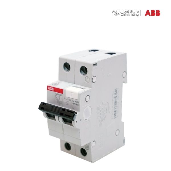 Aptomat chống giật ABB RCBO 2P 40A 6kA 30mA