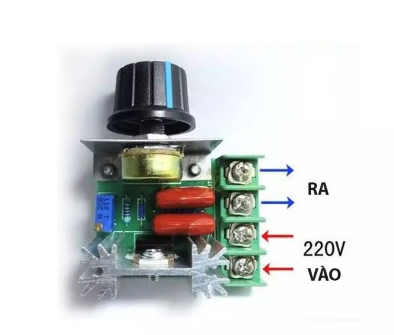 TRIẾT ÁP - MẠCH dimmer 2000W - loại 220v
