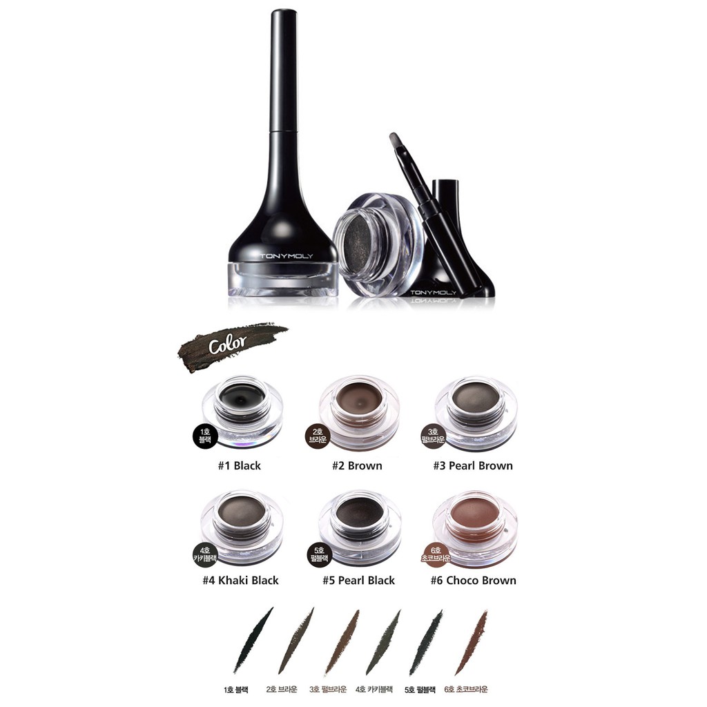[HCM]Gel kẻ mắt Tonymoly Backstage Gel Eyeliner