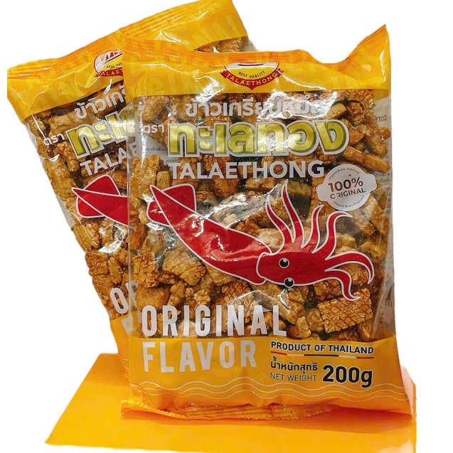 Snack Bim Bim Mực Thái Lan Talaethong - Snack Mực Thái - Gói 200G - Taiwan Foods