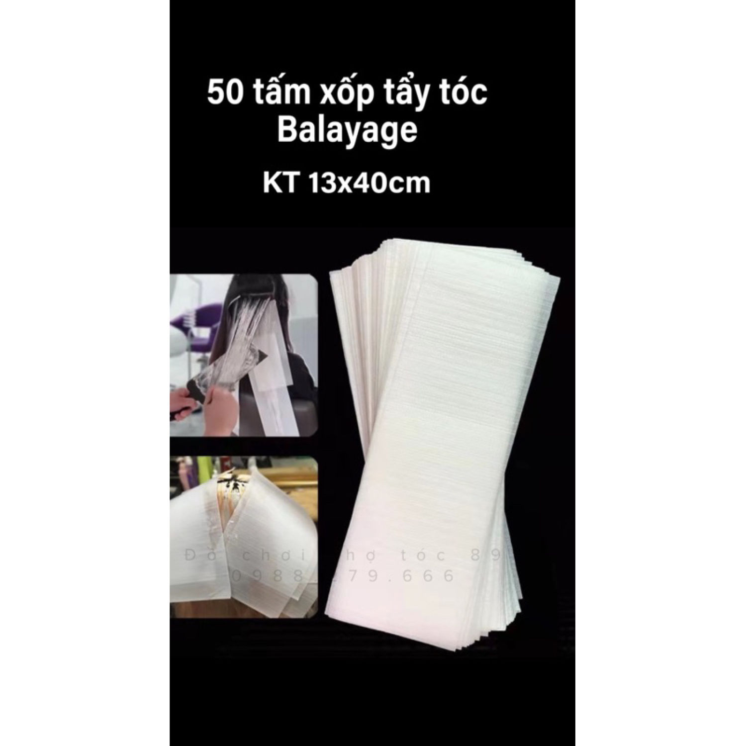 Lược làm light, nhuộm light, nhặt tóc để gẩy highlight