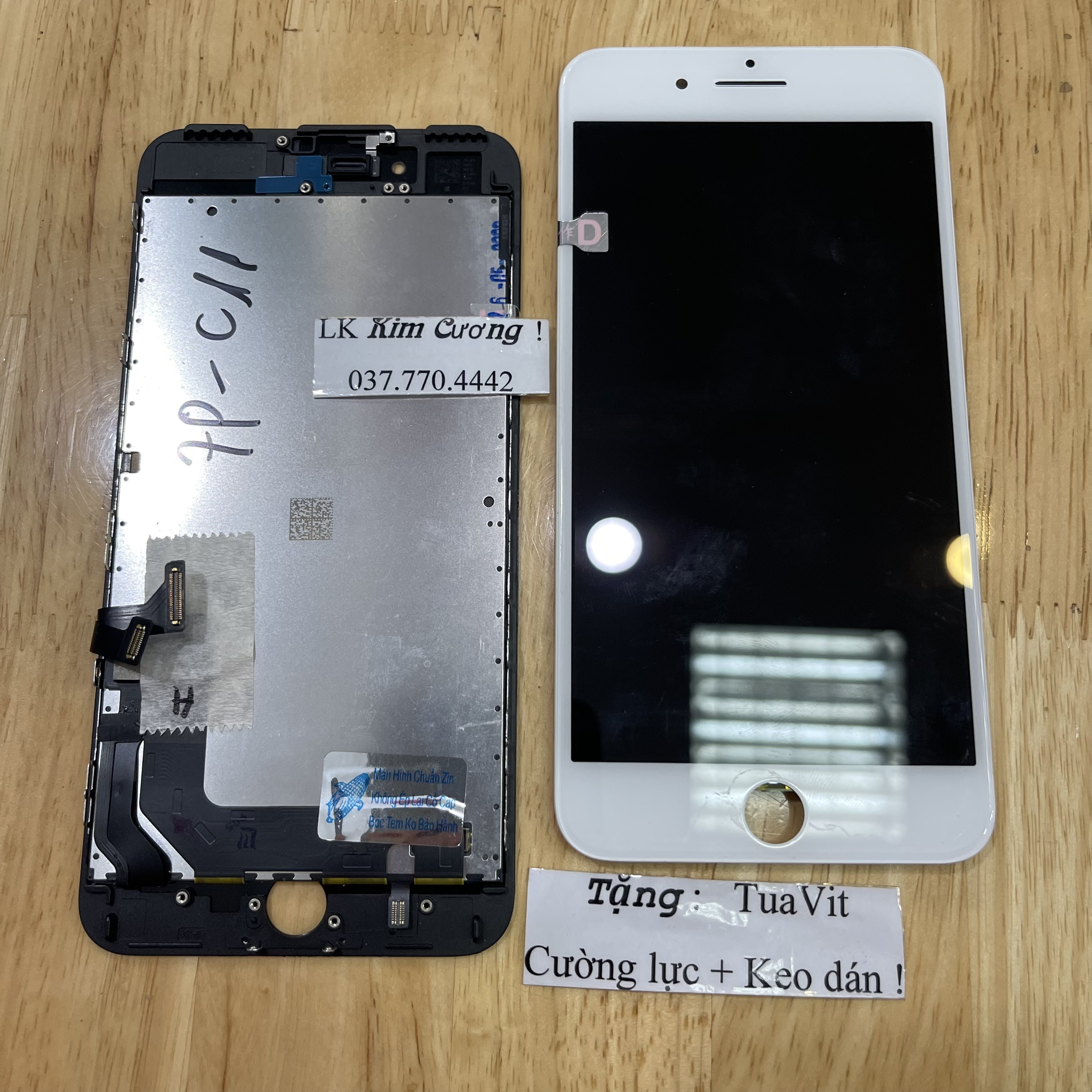Màn hình tương thích ip 7 plus c11 zin ép kính