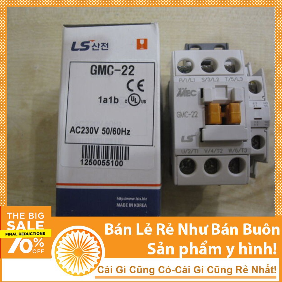 Khởi động từ GMC 22A GMC-22 220V 22A