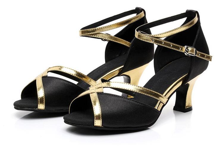 [HCM]Giày khiêu vũ gót 5cm màu đen