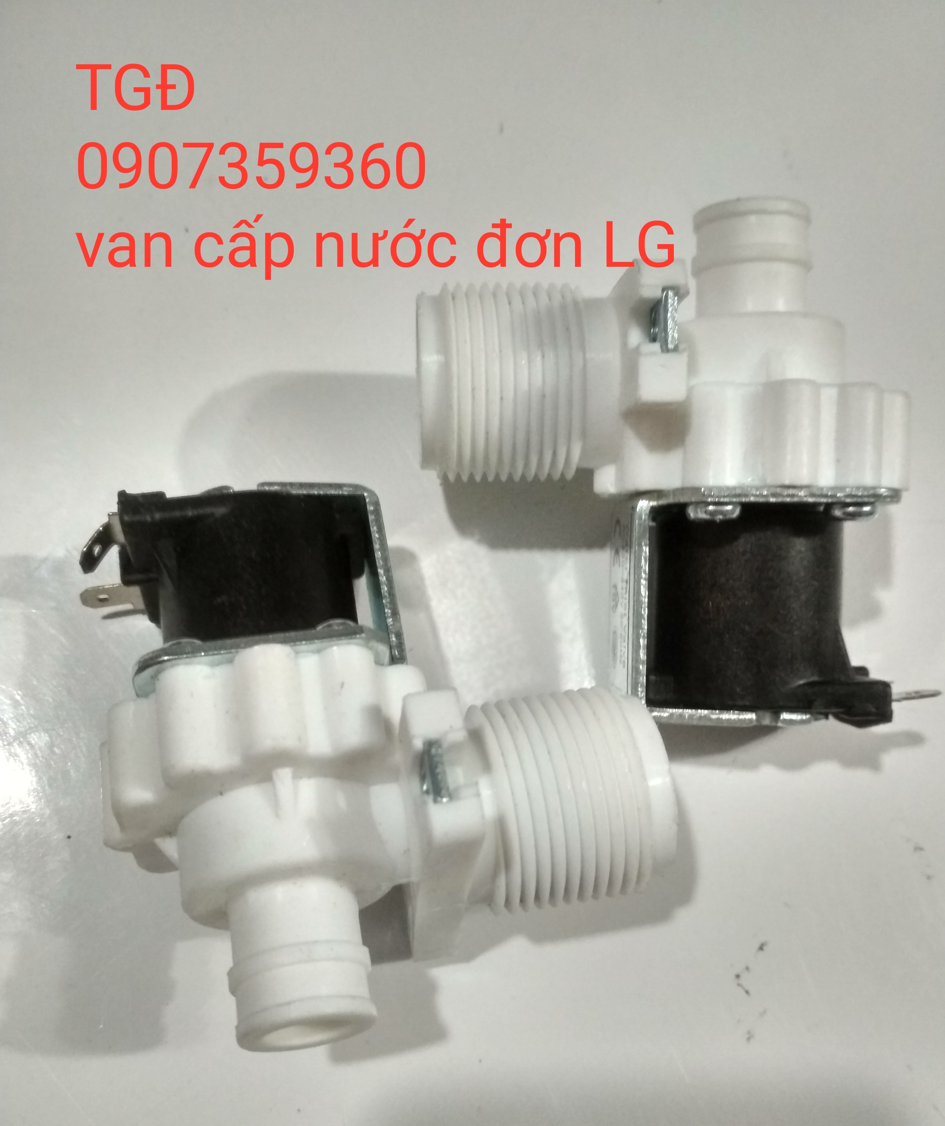 Van cấp nước đơn máy giặt LG