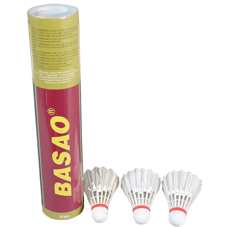 hộp 10 quả cầu lông ba sao siêu rẻ