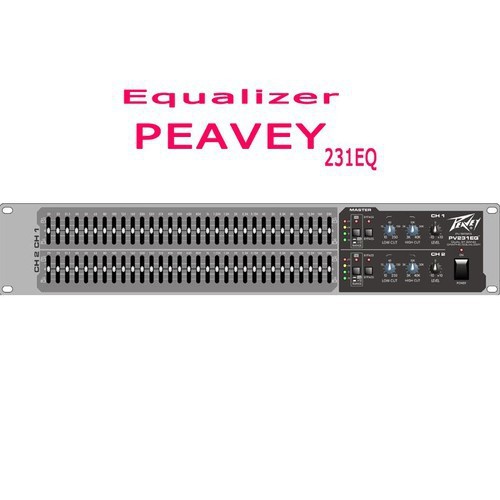 Lọc Xì peavey 231eq tặng dây canon