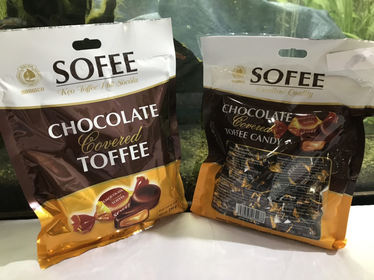 Kẹo Sofee Toffee Phủ SôCôla gói 250g Chocolate Covered