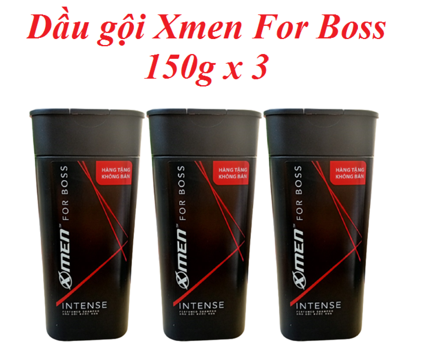 Set 3 chai dầu gội đâu Xmen For Boss 150g (Hàng khuyến mãi)...