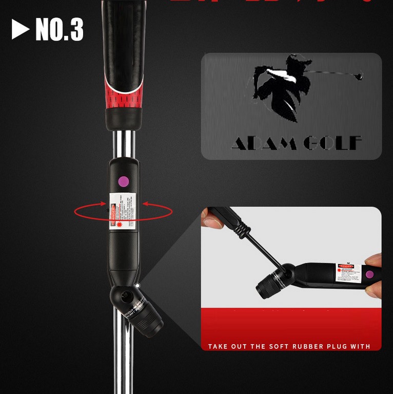 Golf Putter Plane Laser Sight  - Golf Training Aid, Fix Your Putt in Seconds