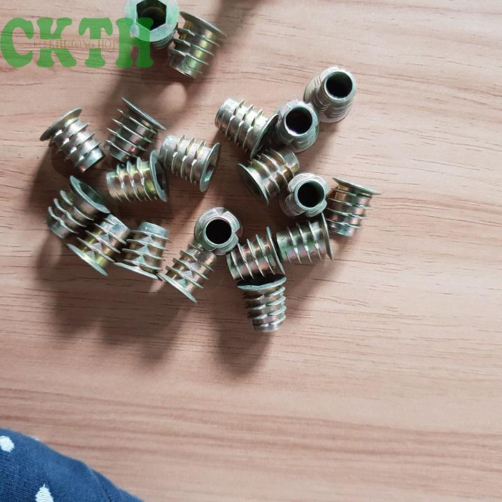 100 CON ỐC CẤY GỖ PHI 8