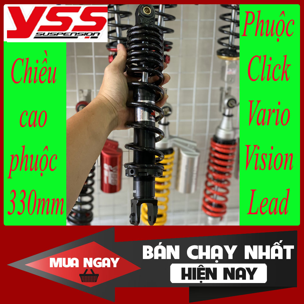 Phuộc YSS HYBRID Click/Vario/Vision/Lead/ SCR 125/150