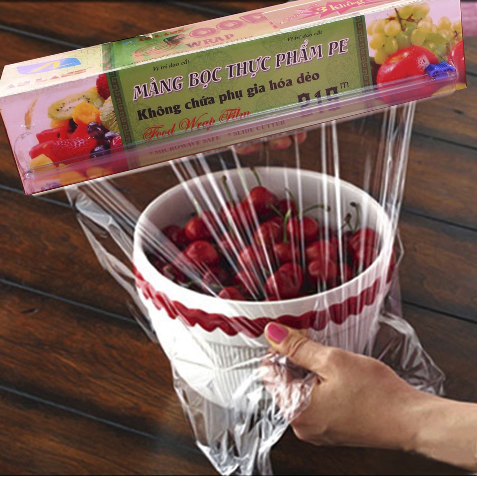Màng bọc thực phẩm PE An Lành 215m x 30cm