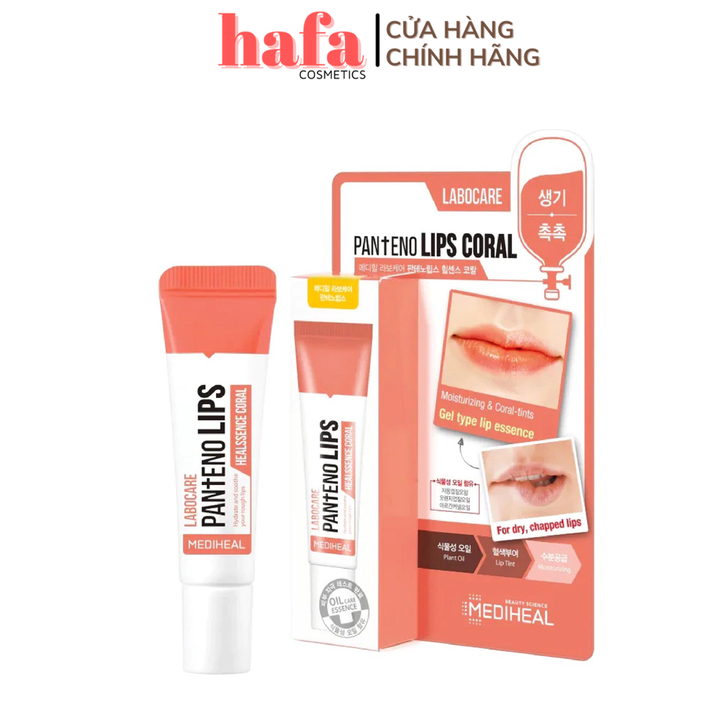 Combo 2 lip balm discount deep lip day and night Mediheal labocare pantenolips 10mlx2 [healbalm + healssence]