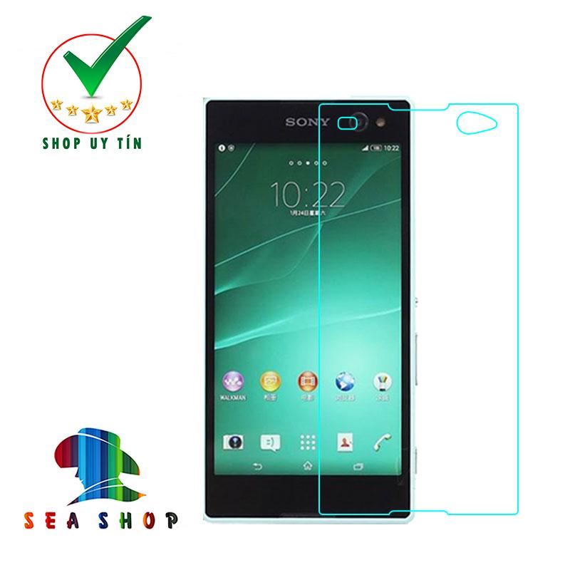 Combo 2 glass tempered for Sony Xperia C3 D2502