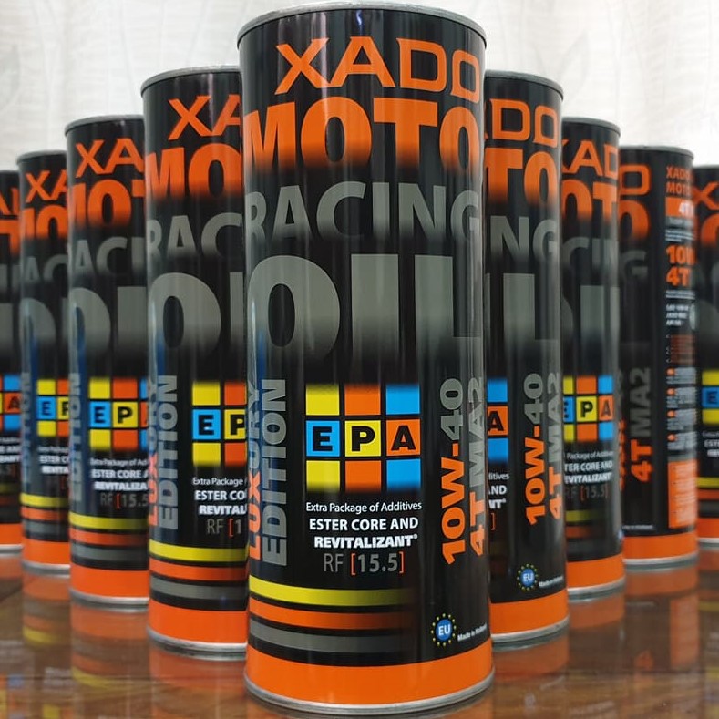 Nhớt xe côn tay XADO RACING gốc Ester và phụ gia Revitalizant
