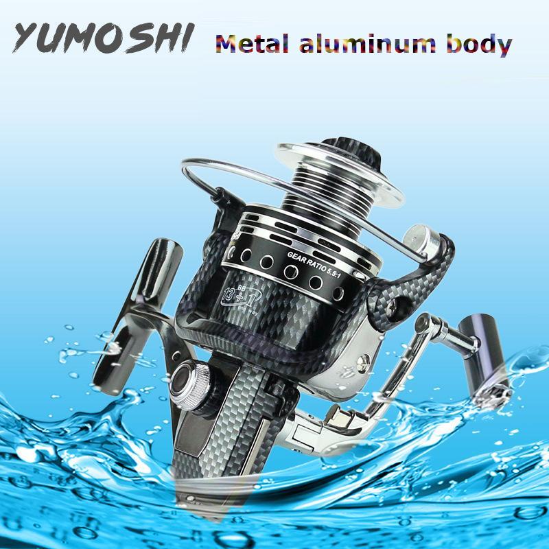 [XẢ KHO 50% ] Máy câu cá Yumoshi CL 12 Ball bearing - 3000, 4000, 5000, 6000, 7000