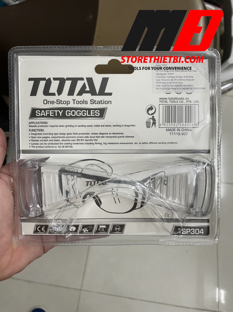 [HCM]Kính Bảo Hộ Total Tsp304