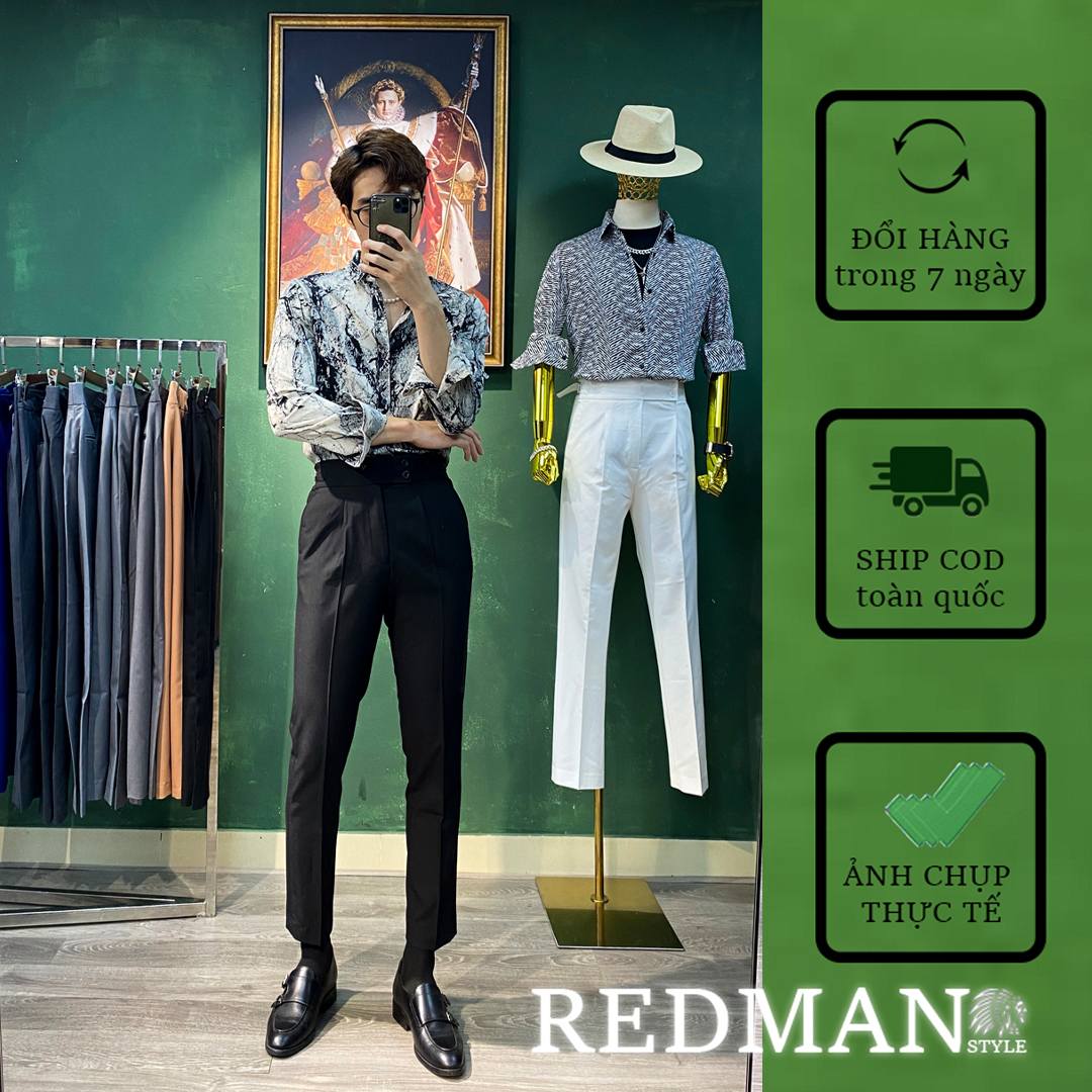 Áo Sơ Mi Nam Họa Tiết Zaman Vân Đá S6 - Lụa Mango cao cấp [RedMan Style]