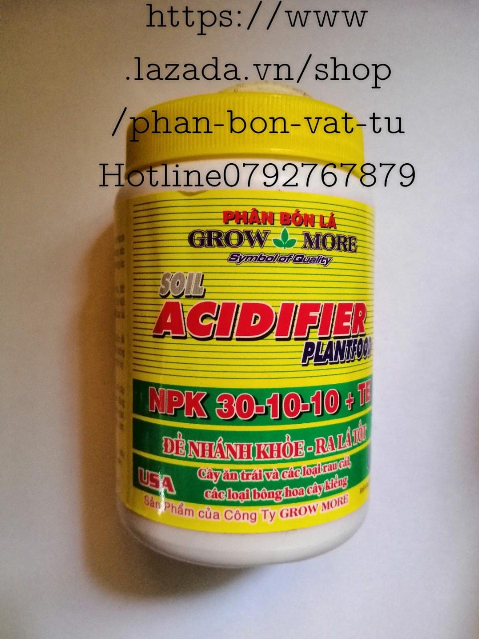 PHÂN BÓN LÁ NPK 30-10-10 + TE SẢN PHẨM CỦA GROW MORE ĐẺ NHÁNH KHỎE – RA LÁ TỐT
