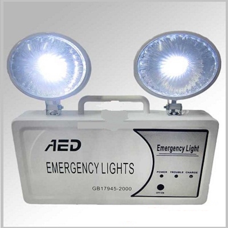 Emergency light, fire protection rescue light. Emergency lighting fault lamp