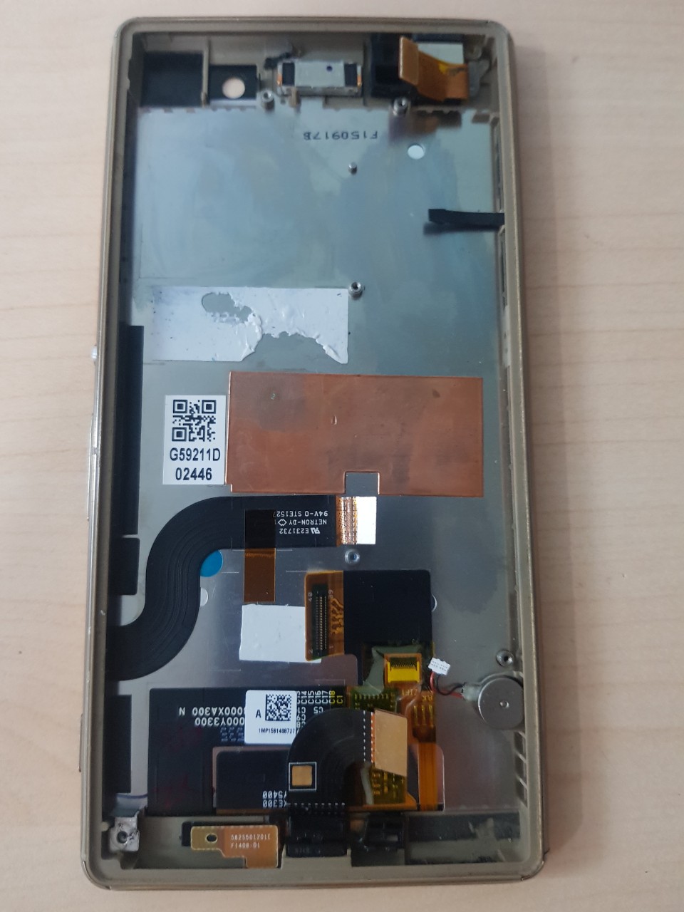 Màn hình Sony Xperia M5 tháo máy