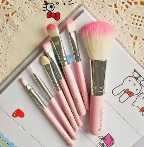 [HCM]Bộ cọ trang điểm 7 món cực dễ thương