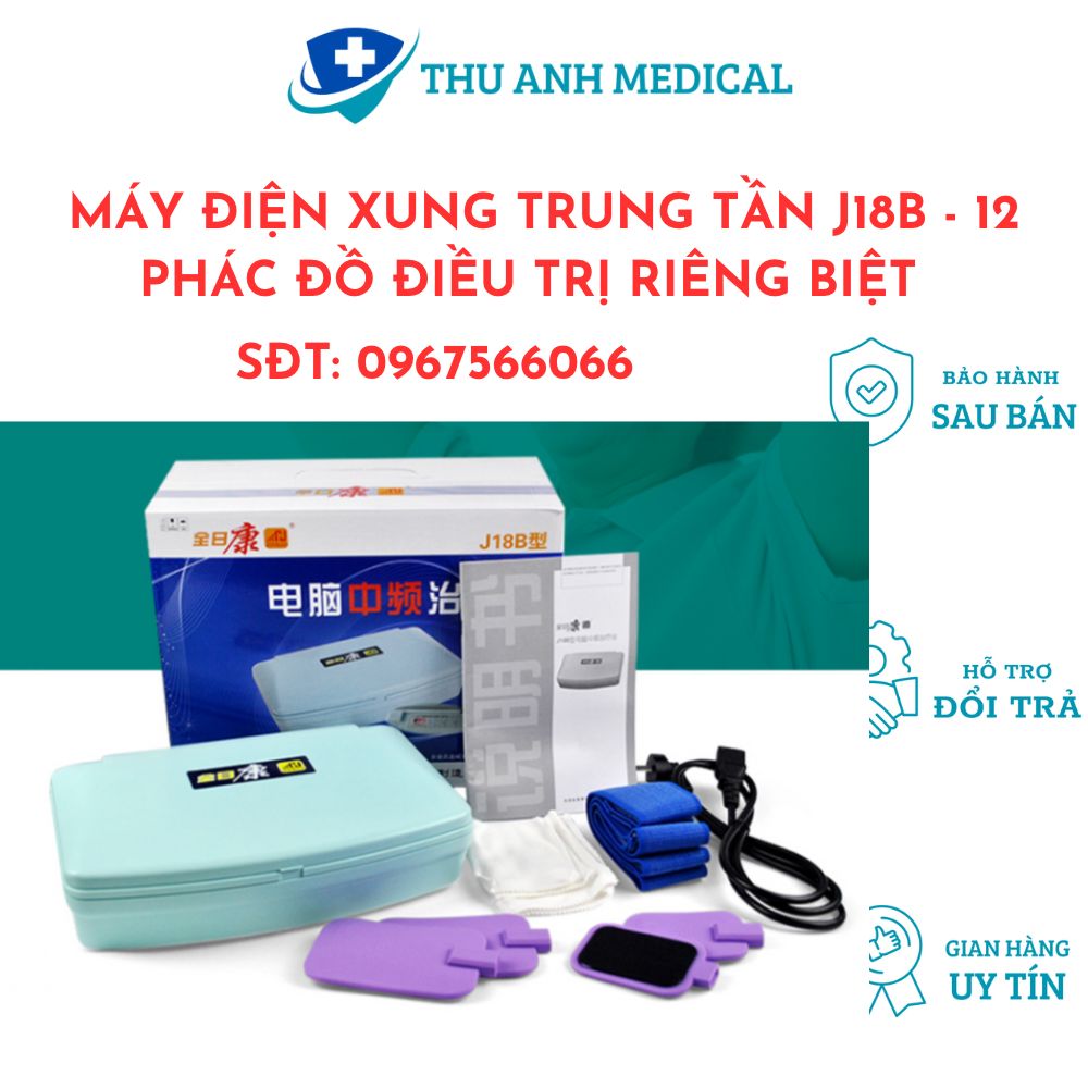 MÁY ĐIỆN XUNG TRUNG TẦN J18B - 12 PHÁC ĐỒ RIÊNG BIỆT