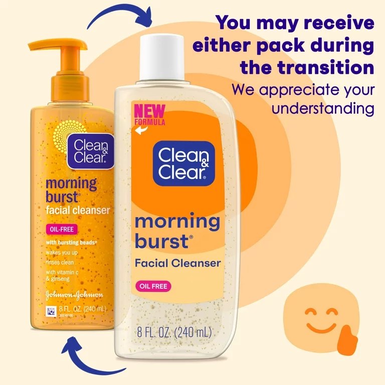 ( MẪU MỚI 2024 ) SỮA RỬA MẶT CLEAN & CLEAR NGÀY ĐÊM 240ML