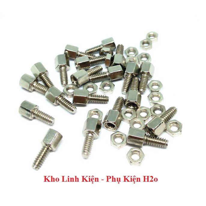 20 Bộ Ốc Lục Giác Db9, Db15, Db25, Rs232 Vga