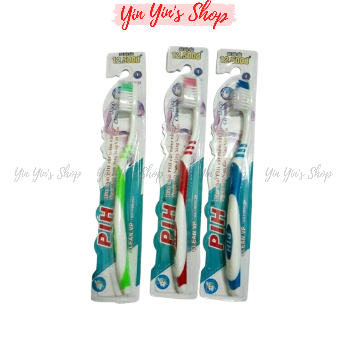 Combo 10 Cây Bàn Chải Đánh Răng PIH Nhiều Màu - 519