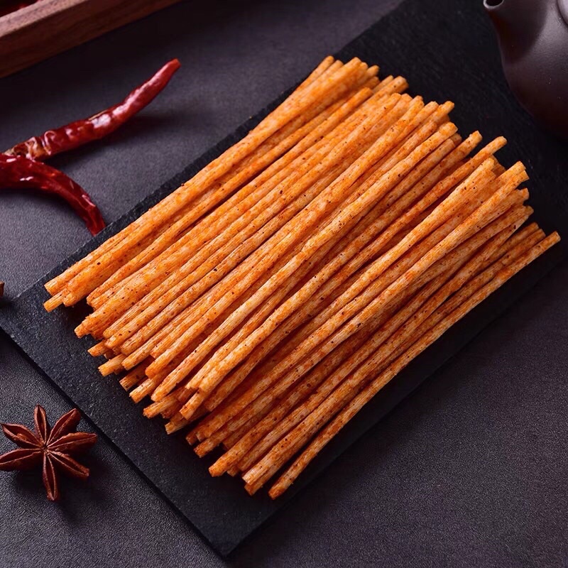 Tăm Cay Đen - Que Cay Ăn Vặt Tuổi Thơ