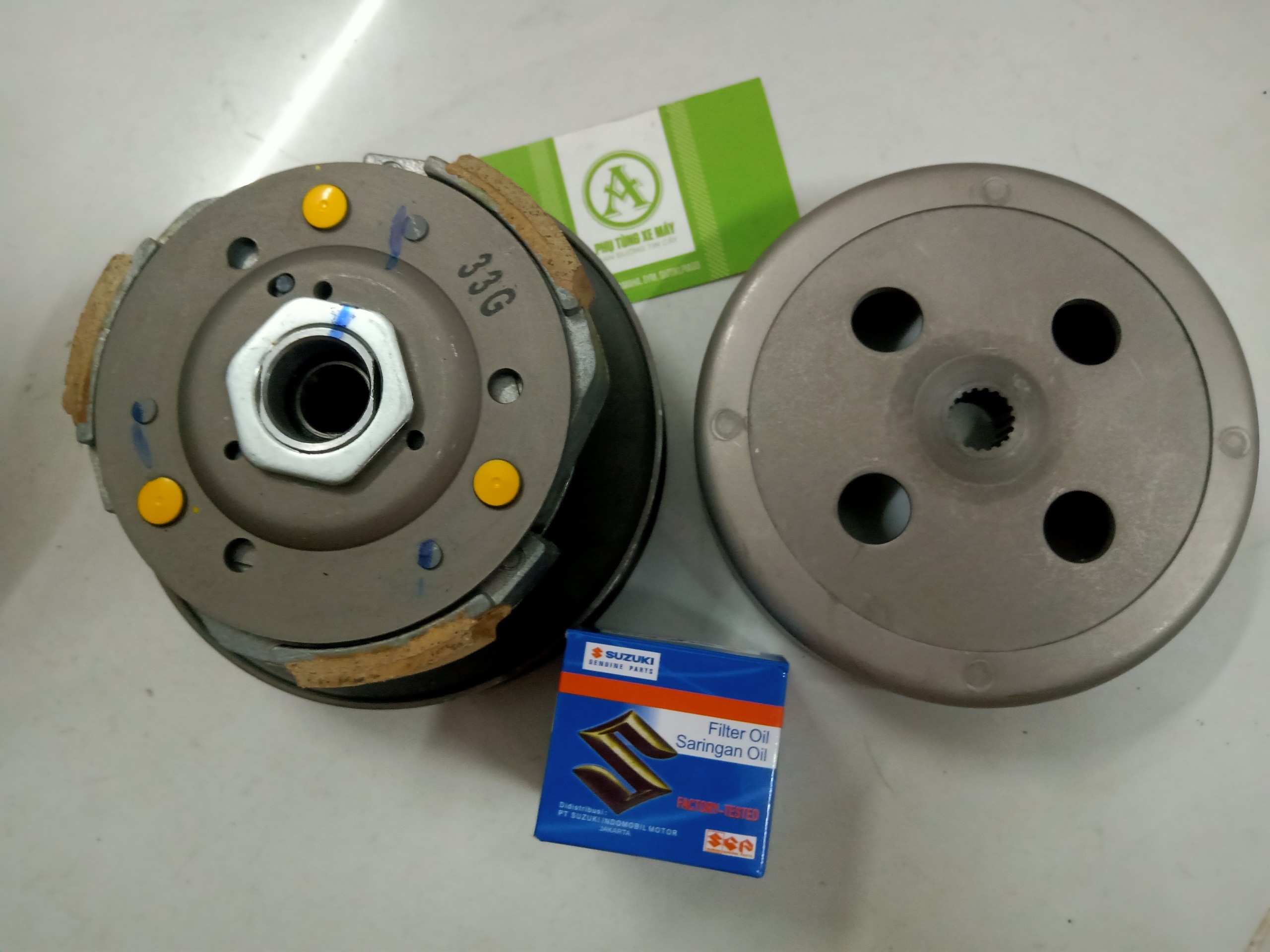 Suzuki Hayate 125Cc Rear Engine Set