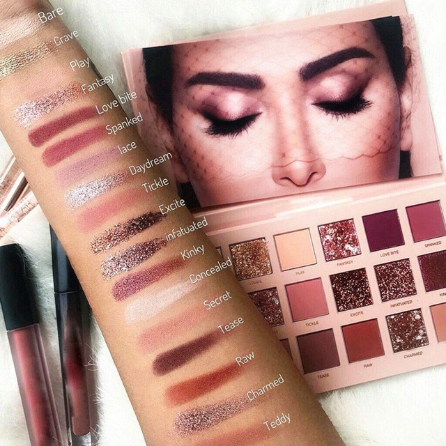 Authentic- Bảng Màu Mắt Huda Beauty NUDE New Eyeshadow Pallet