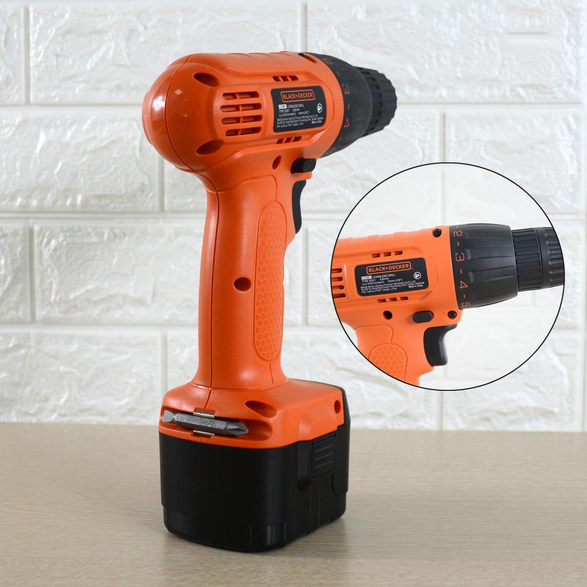9.6V Máy khoan pin Black and Decker CD961 model cũ (Hàng mới 100% chưa sử dụng)